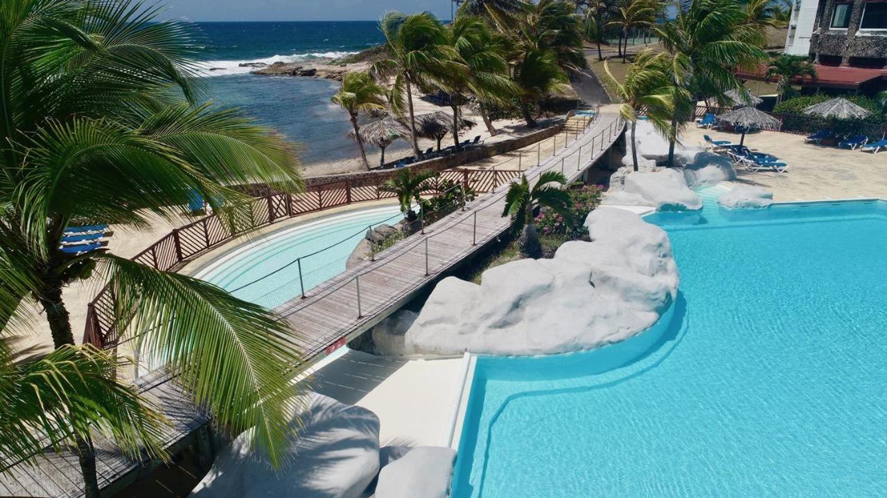 Vue Mer&Accès Direct à la Plage avec Magnifique Piscine Saint-Francois  Exterior foto