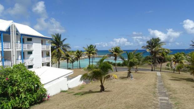 Vue Mer&Accès Direct à la Plage avec Magnifique Piscine Saint-Francois (Grande-Terre) Exterior foto