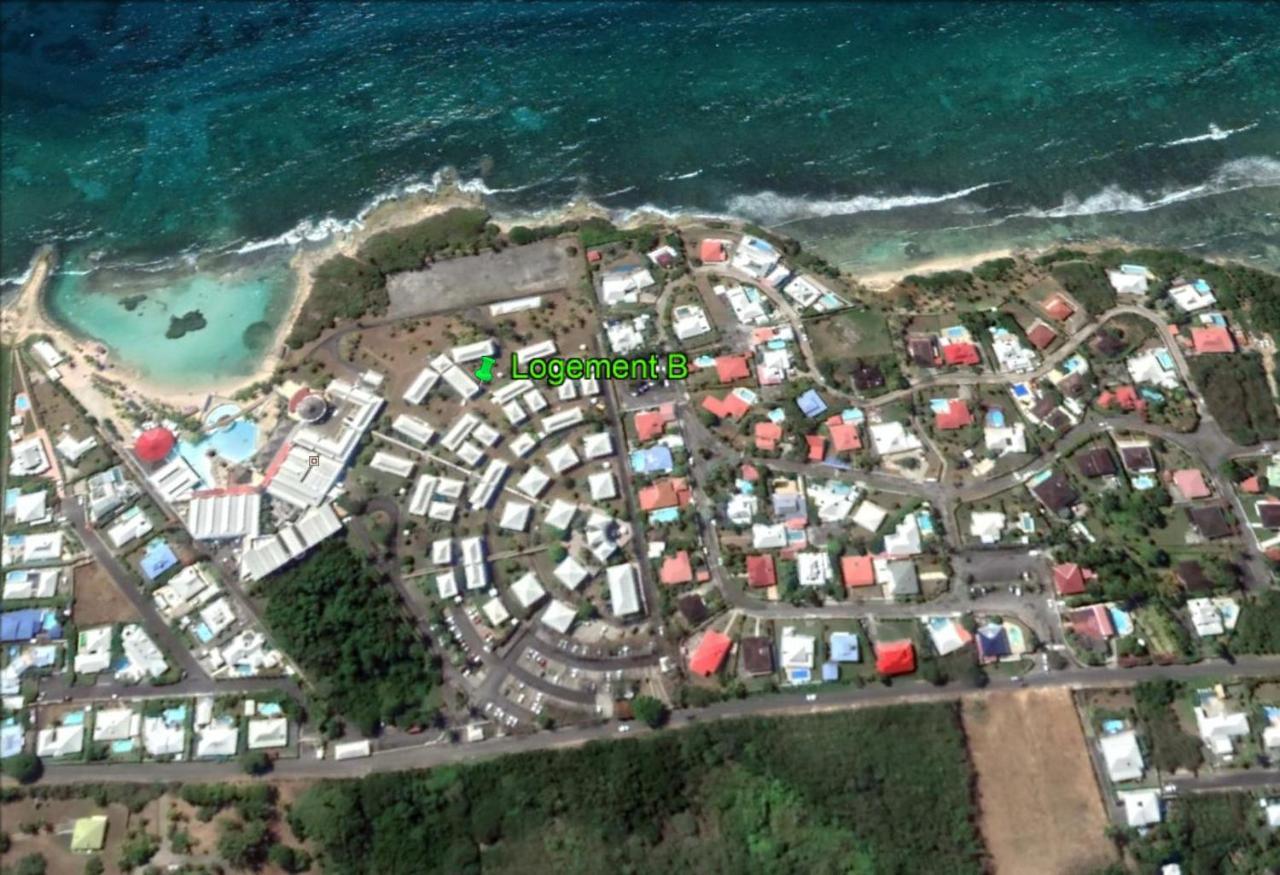 Vue Mer&Accès Direct à la Plage avec Magnifique Piscine Saint-Francois (Grande-Terre) Exterior foto